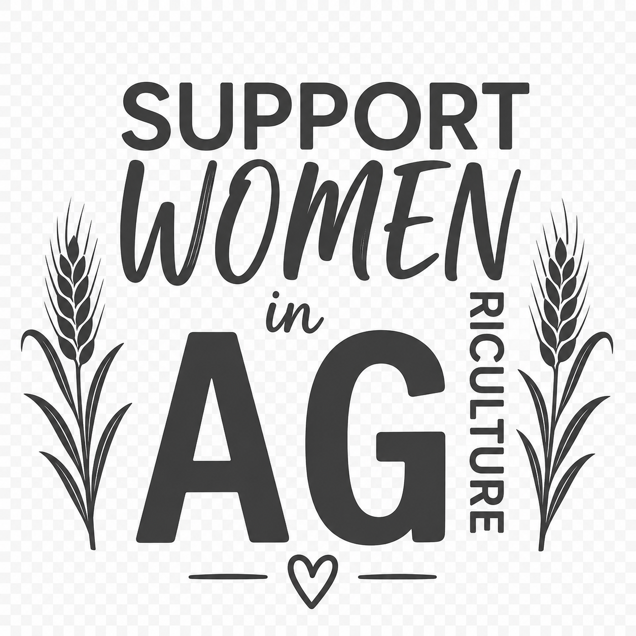 Engraved Support Women in Agriculture Stainless Steel Tumbler - 40 oz