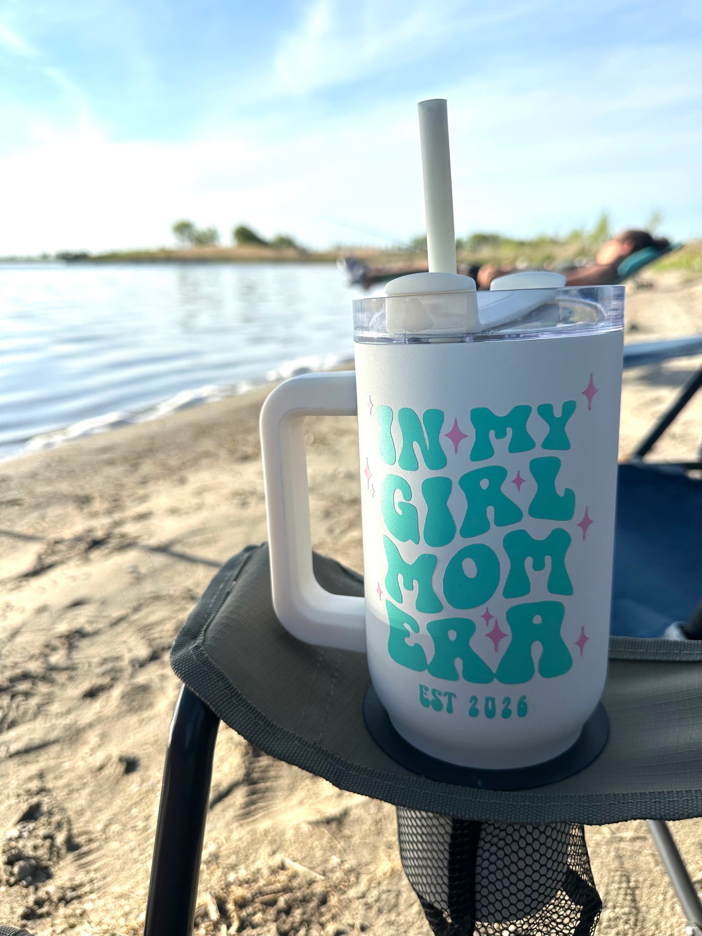 In My Girl Mom Era Stainless Steel Tumbler - 40 oz